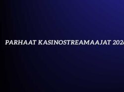 Kuvassa Parhaat kasinostreamaajat 2026 teksti musta-violetilla liukuväri taustalla. Rahapelisanomat