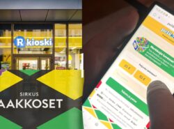 Artikkelikuvassa Pelikioski, R-kioski, ja Sirkusaakkoset, minkä kaikkien teemat muistuttavat toisiaan.