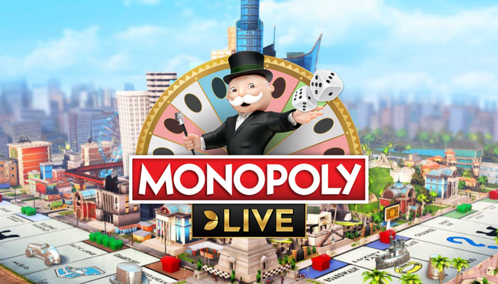 Monopoly Live -pelin kuvitusta.