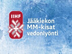 Jääkiekon MM-kisat 2026 kuvituskuva. Kisojen virallinen logo ja teksti "jääkiekon MM-kisat vedonlyönti".