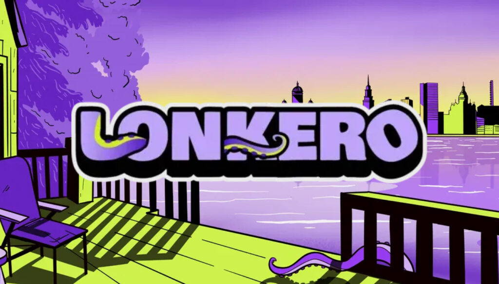 Lonkero kasinon logo ja teemakuvitusta