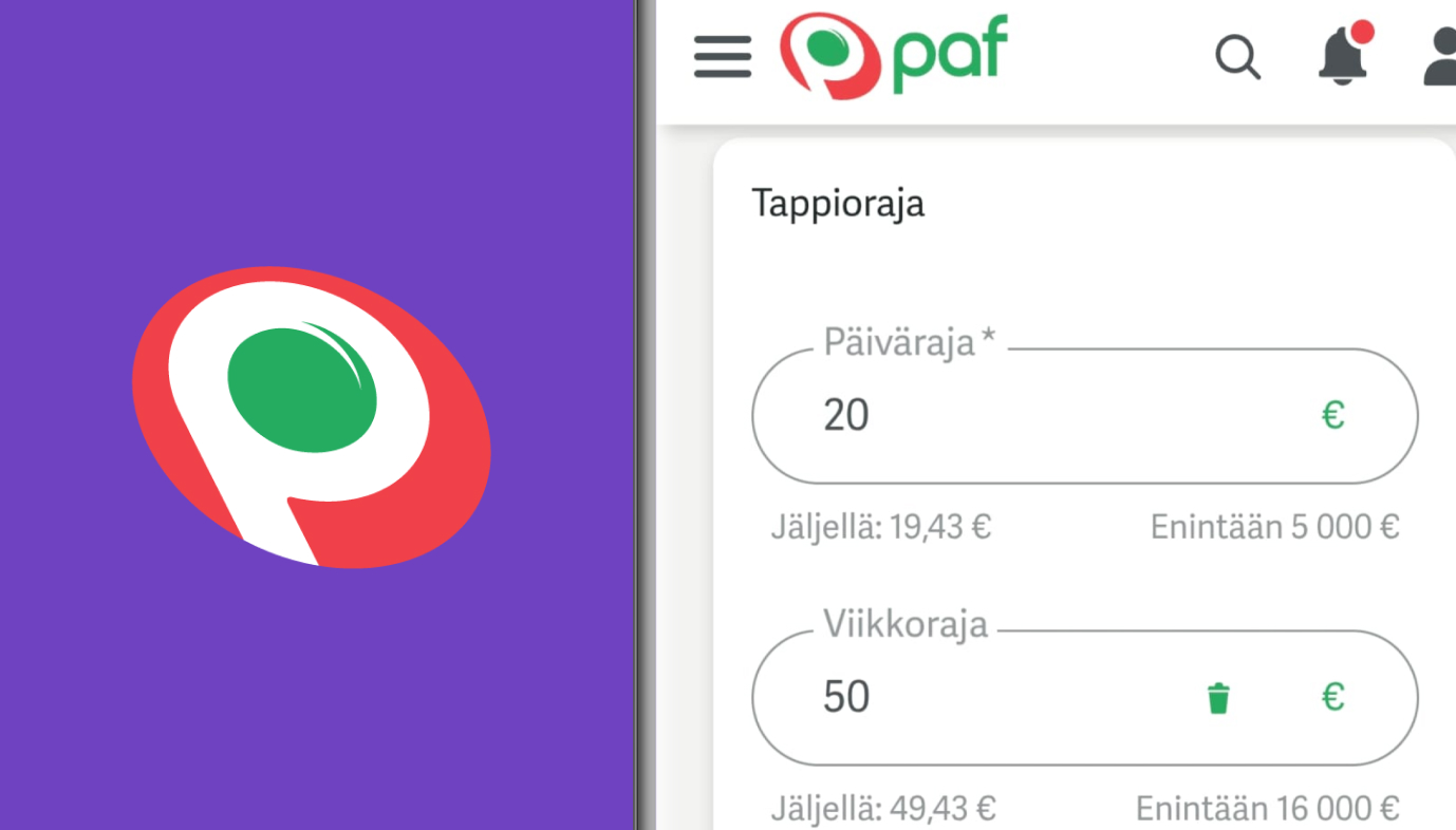 Paf vedonlyönnin kuvitusta