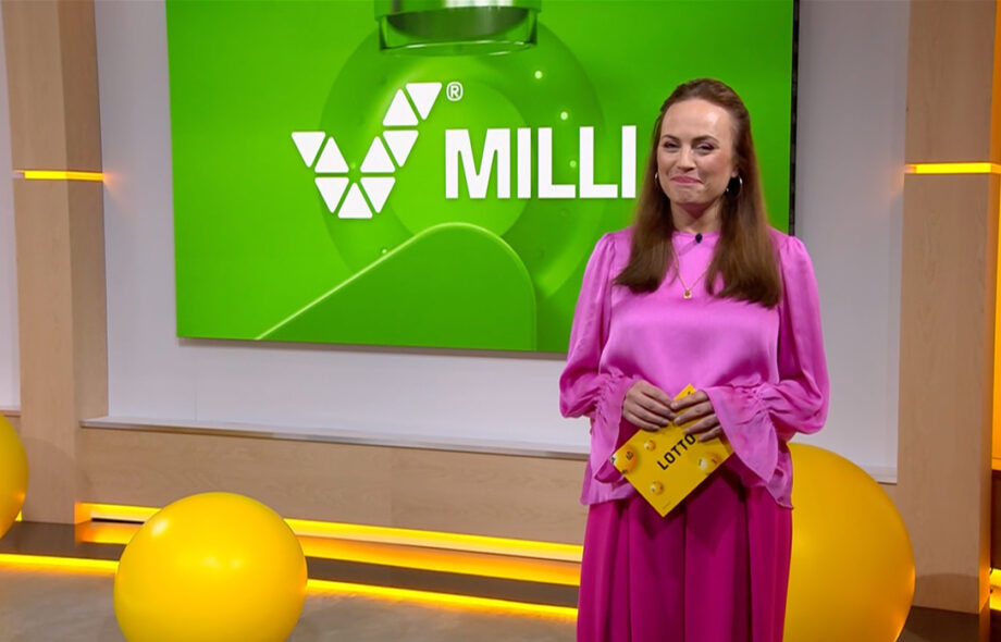 Milli pelin arvonta kuvattuna Veikkauksen studiossa lauantaina 11.7.2026
