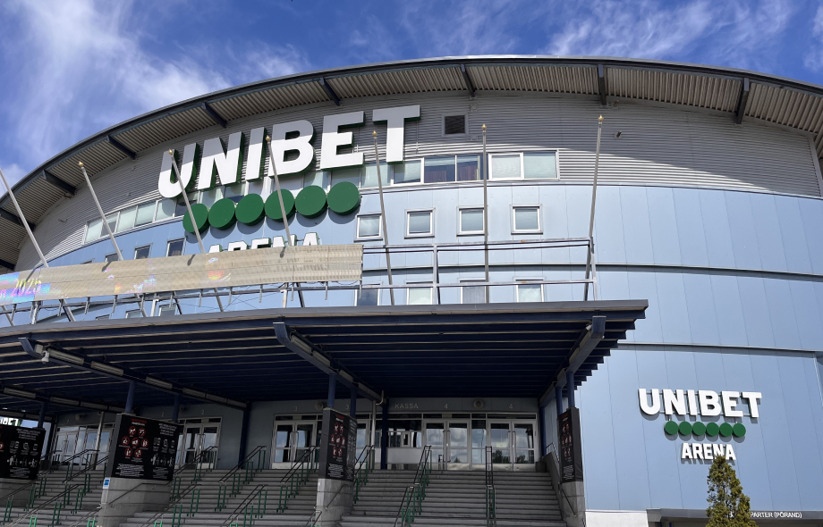Rahapelisanomien kuvaama Unibet Areena Tallinnassa