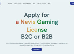 Kuvankaappaus Neviksen lisenssinmyöntäjän sivulta.