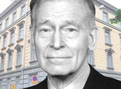 Veikko Palko ja Supo vanha päämaja Helsingin Ratakadulla.