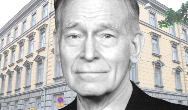 Veikko Palko ja Supo vanha päämaja Helsingin Ratakadulla.