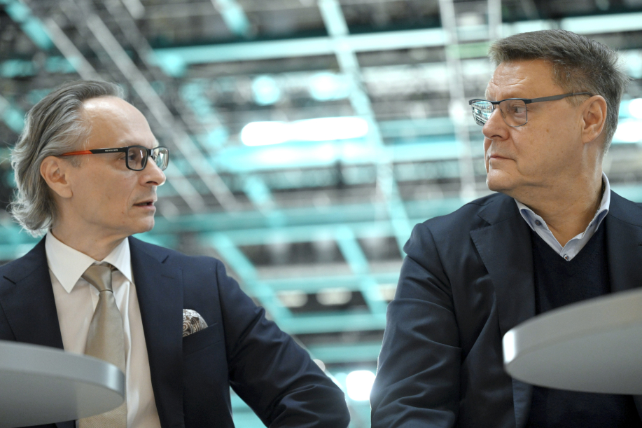 Heikki Viitikkoja ja Gennadi Timtsenko.