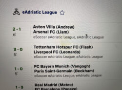 Veikkaus eSports vedonlyönnin erikoisia kohteita Adriaattisesta eJalkapalloliigasta.