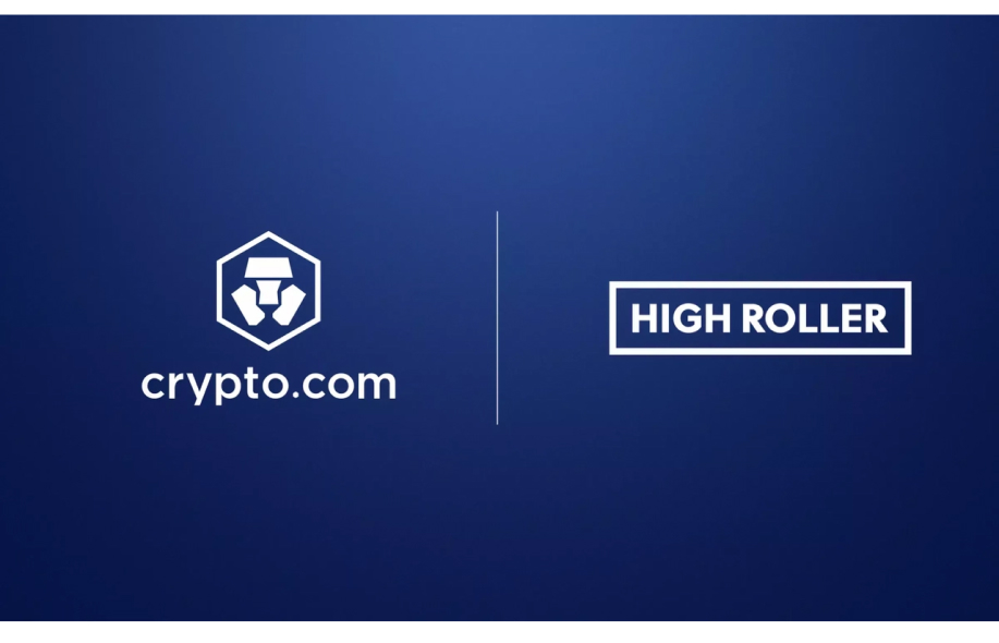 Crypto.com ja High Roller logot