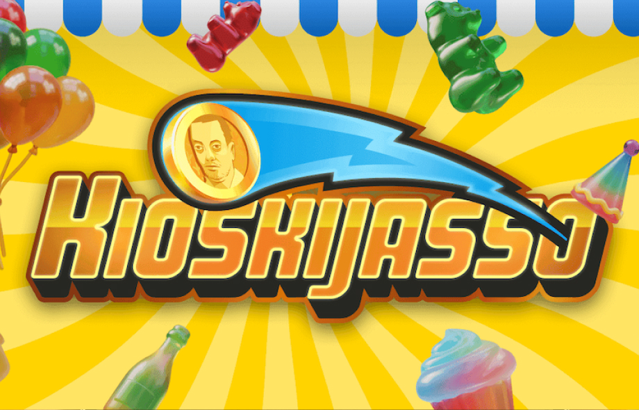 Kuvassa Pelikioski-kasinon "Kioskijasso" kampanja.