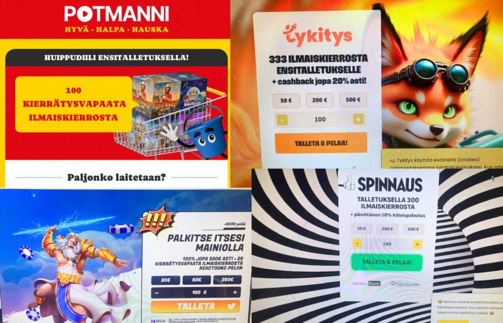 Uudet nettikasinot 2026 Parhaat kasinot nyt Rahapelisanomat