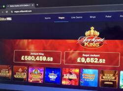 William Hill jättipotteja sivuston etusivulla.