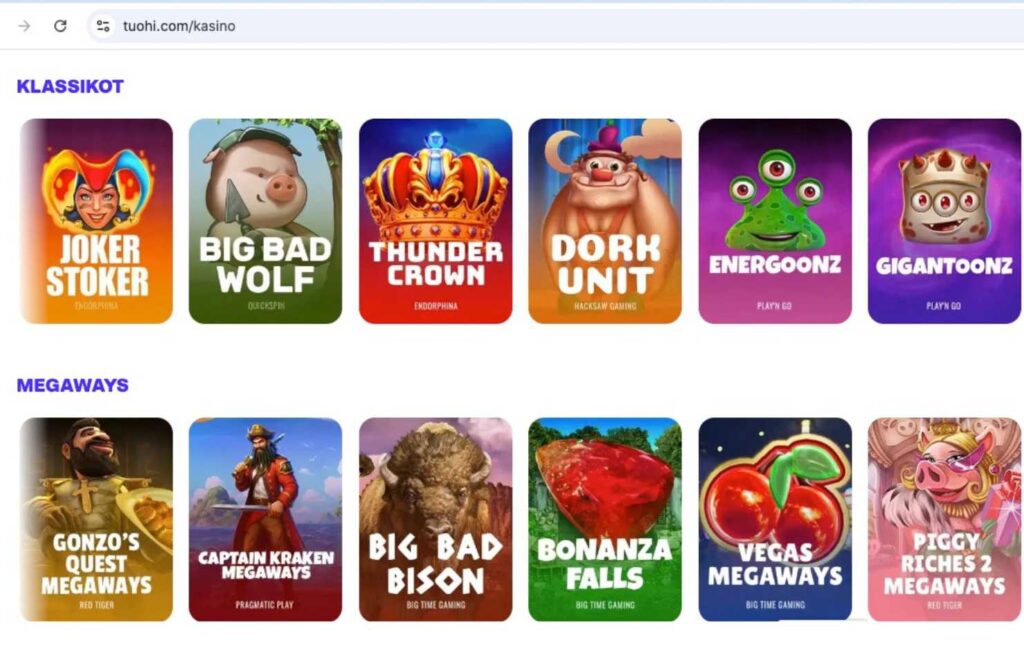 Näkymässä Tuohi kasinon kolikkopeljä. Kolikkopelit netissä – Mistä löydän parhaat slotit Rahapelisanomat