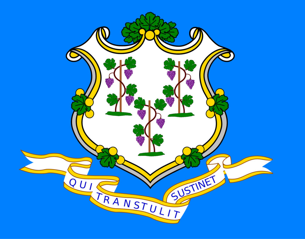 Connecticutin vaakuna.
