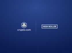 Crypto.com ja High Roller logot vierekkäin.