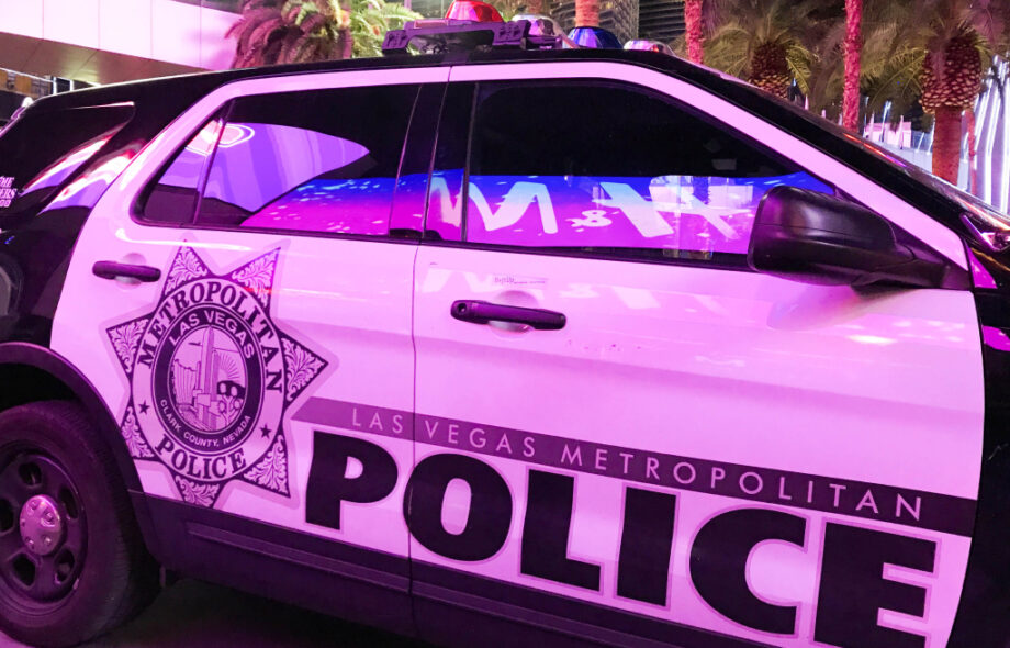 Las Vegasin poliisimaasturi.