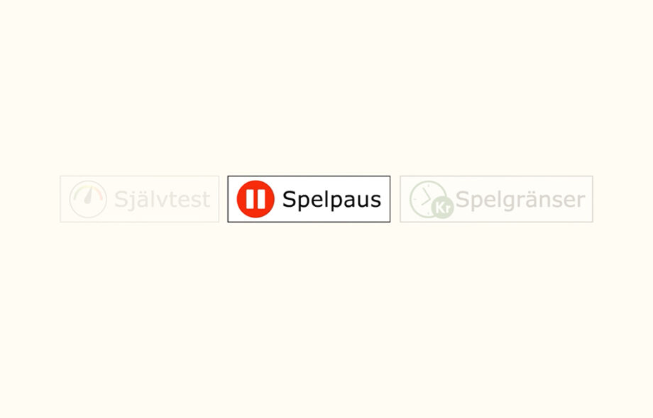 Spelpaus nappula.