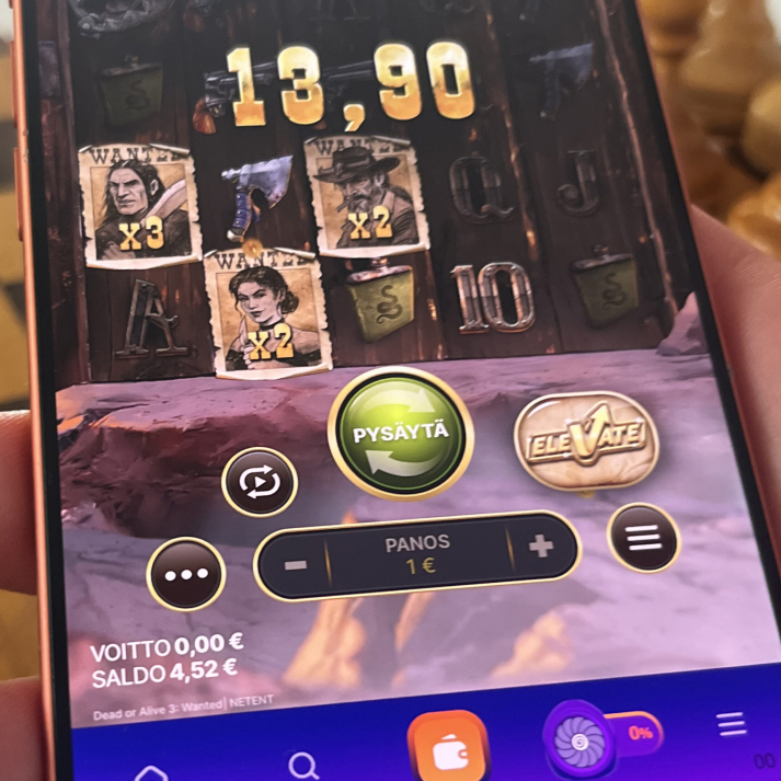 Testaajallamme auki Dead or Alive 3 Wanted uutuuspeli Pelikaani nettikasinolla.