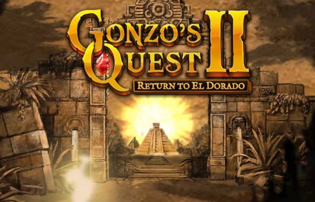 Kuvassa näkyy yksi suomalaisten suosikkipeleistä Gonzo’s Quest, versio II.  Suosituimmat kolikkopelit Suomessa Rahapelisanomat