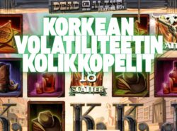 Kuvasa on Dead or Alive pelin näkymä ja se päällä teksti Korkean volatiliteetin kolikkopelit Rahapelisanomat