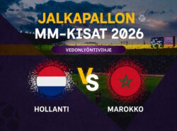 Hollanti - Marokko vedonlyöntivihje
