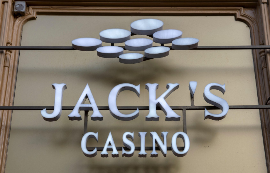 Jacks Casino kyltti Utrechtissa.
