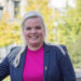 Silje Hjelmdal bleiserissä.