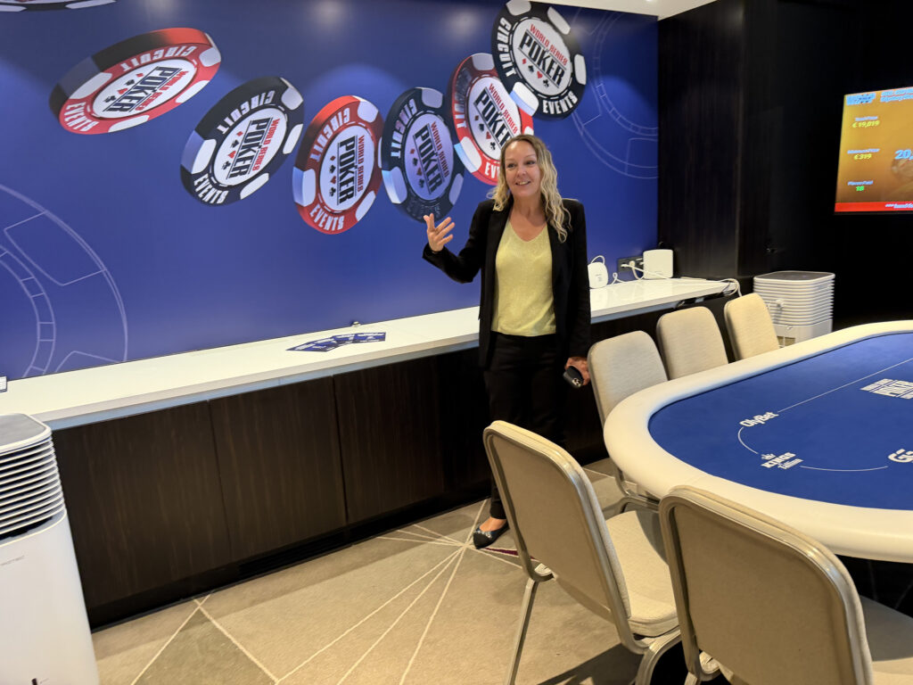 Teresa Nousiainen kuvattuna 2026 WSOP Tallinn Circuitissa.