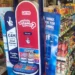 Britannian National Lottery -pelien myyntipiste päivittäistavarakaupassa Hullissa.