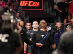 André Fialho valmistautuu otteluun Cameron VanCampia vastaan welterpainoluokassa UFC 274 -tapahtumassa Footprint Centerissä 7. toukokuuta 2022 Phoenixissa, Arizonassa.