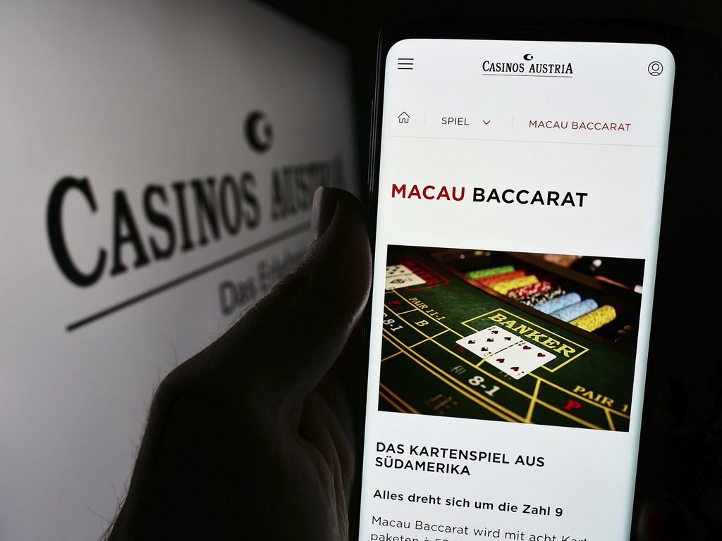 Casinos Austria logo ja verkkosivu.